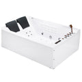 WANNA Z HYDROMASAŻEM Z PODGRZEWACZEM FENIX 606BH LEWA BIAŁA 180x120 CM FENIX-606BH-L-180