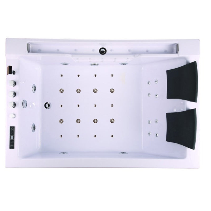 WANNA Z HYDROMASAŻEM Z PODGRZEWACZEM FENIX 606AH PRAWA BIAŁA 180x120 CM FENIX-606AH-P-180