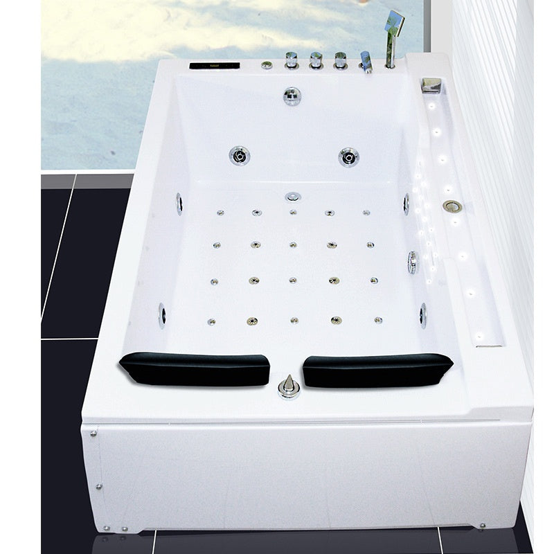 WANNA Z HYDROMASAŻEM Z PODGRZEWACZEM FENIX 606AH PRAWA BIAŁA 180x120 CM FENIX-606AH-P-180