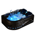 WANNA Z HYDROMASAŻEM JACUZZI Venezia 761 180x120 CZARNA FALA PRAWA VENEZIA-761R-BL-W