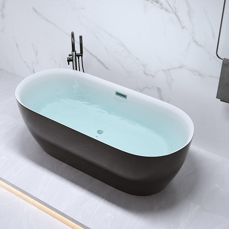 WANNA WOLNOSTOJĄCA CESANA 518B CZARNA PRZELEW CHROM 160x75 CM CESANA-518B-BL-160
