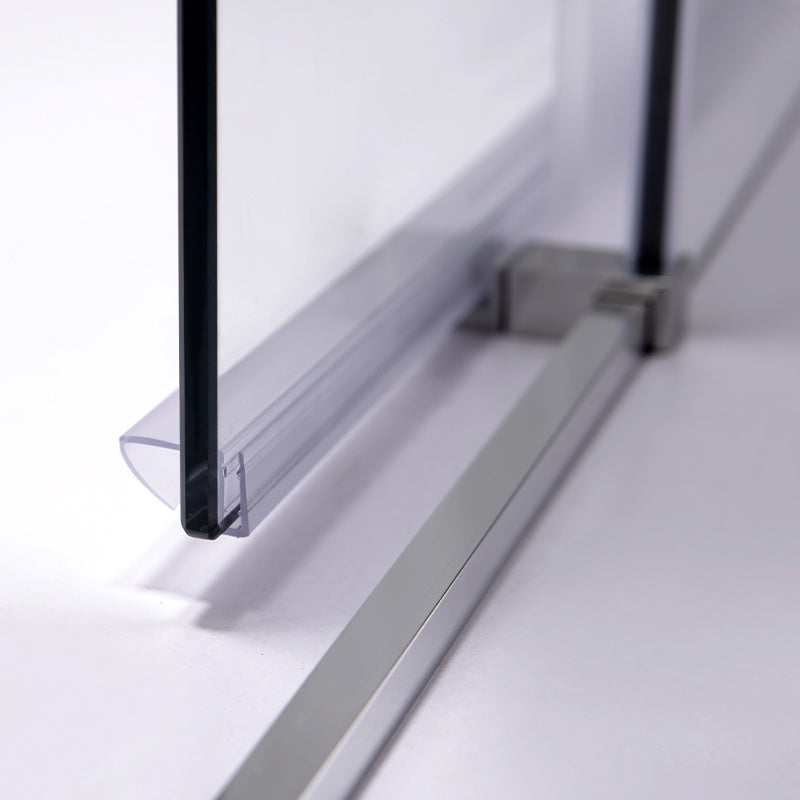 DRZWI PRYSZNICOWE SUPER SLIM NOVA CHROM 120 CM 6 MM NOVA-CH-120