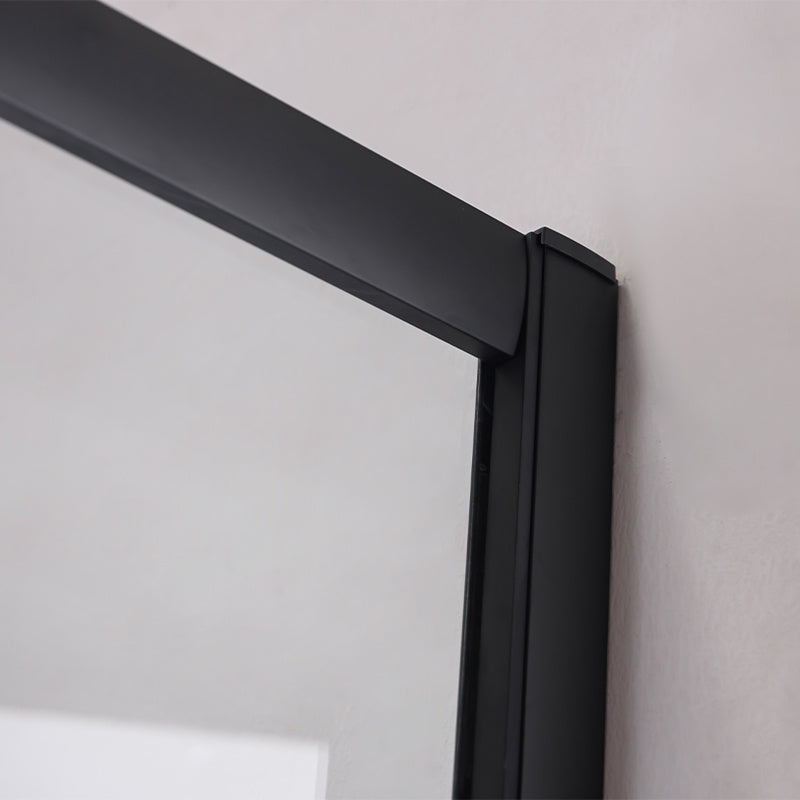 KABINA PRYSZNICOWA KWADRATOWA BL32B CZARNA 90x90 CM BL32B-90