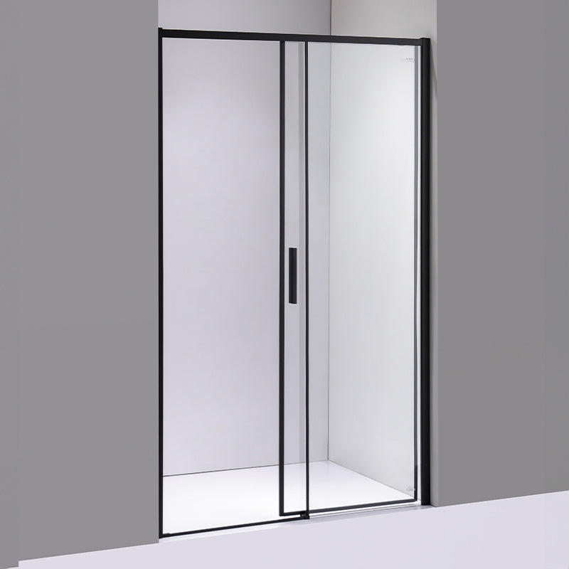 DRZWI PRYSZNICOWE SLIM NOVA NOVA CZARNE 120 CM 6 MM NOVA-BL-120