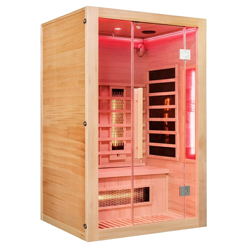 SAUNA SUCHA INFRARED NISKOTEMPERATUROWA ALTA2 2-3 OSOBOWA 120x105 CM ALTA2