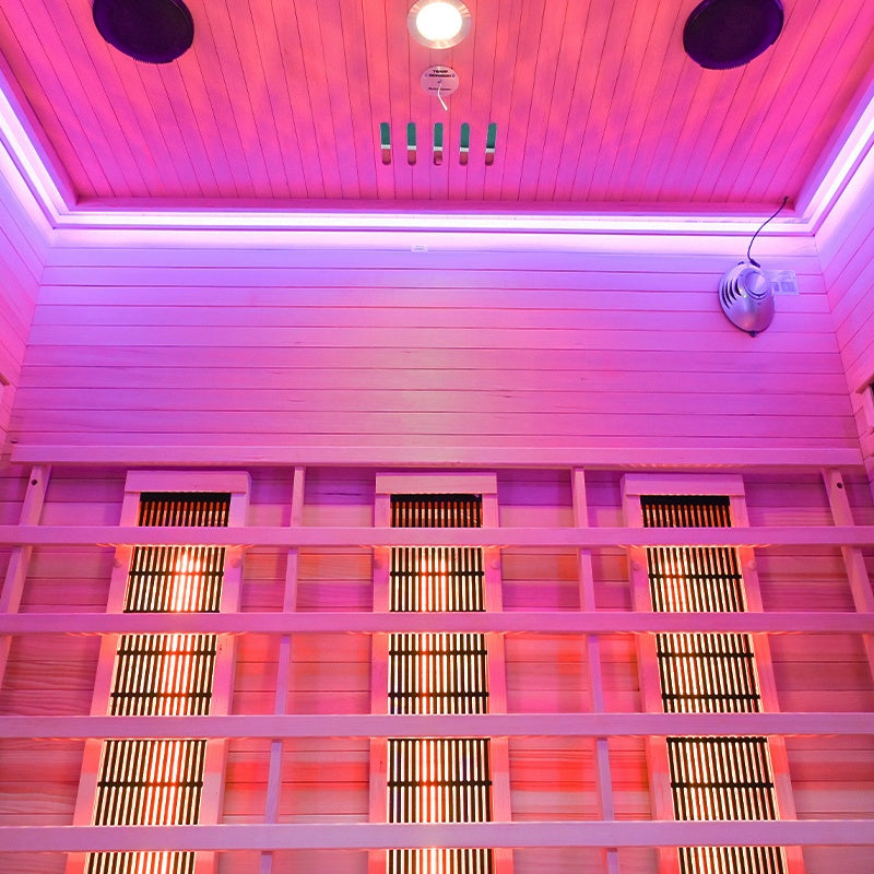 SAUNA SUCHA INFRARED NISKOTEMPERATUROWA ALTA3 3-4 OSOBOWA 150x120 CM ALTA3