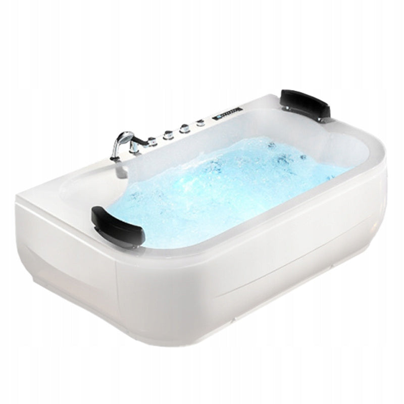 WANNA Z HYDROMASAŻEM LAGUNA 922 BIAŁA 180x110 CM LAGUNA-922-180