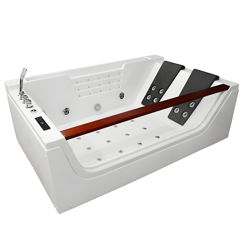 WANNA Z HYDROMASAŻEM IMPERIA 610H BIAŁA 180x120 CM IMPERIA-610H-180X120