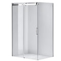 KABINA PRYSZNICOWA PROSTOKĄTNA KZ203A CHROM 100x80 CM KZ203A-100X80