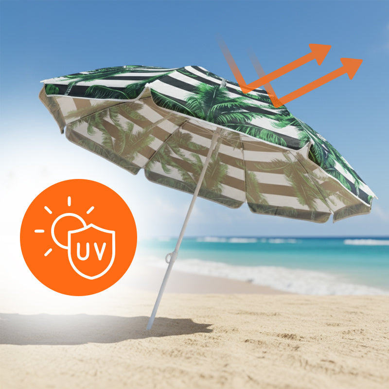 PARASOL PLAŻOWY OGRODOWY BALKONOWY KORAL 1B 180 CM KORAL-1B
