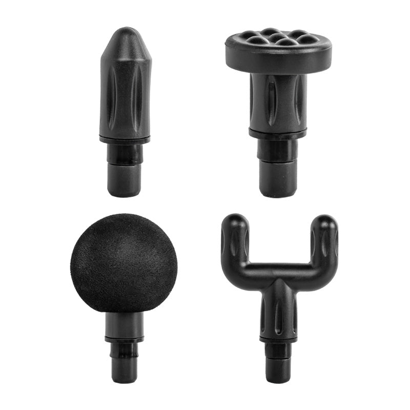 PISTOLET DO MASAŻU MASAŻER DO PLECÓW CIAŁA MASSAGE GUN + 4 KOŃCÓWEK RP07 RP07