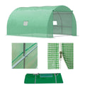 Tunel foliowy 6m2 ogrodowy szklarnia folia 3x2m TF03G ZIELONY TF03G-3X2-GREEN