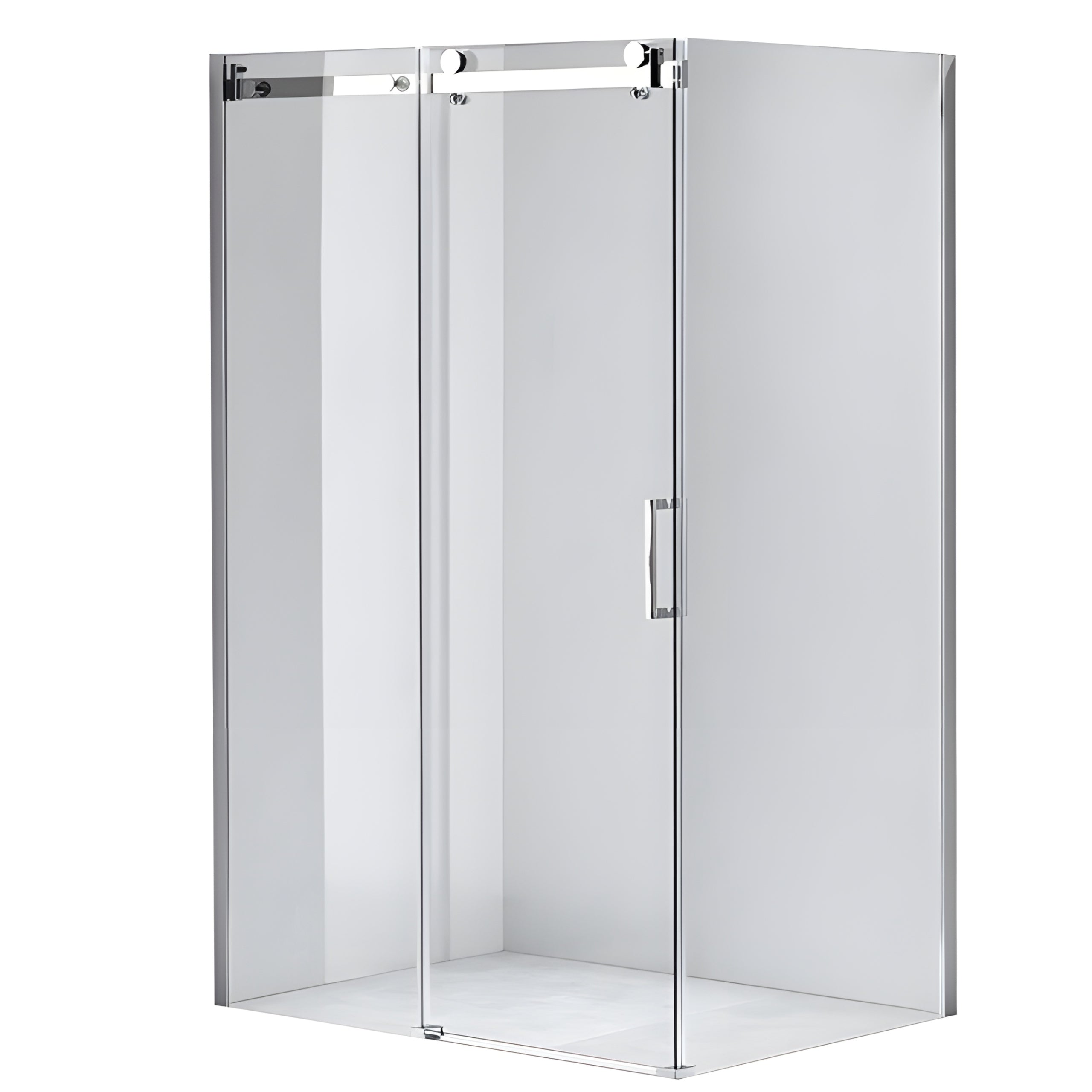 KABINA PRYSZNICOWA PROSTOKĄTNA KZ202C CHROM 120x90 CM KZ202C-120X90