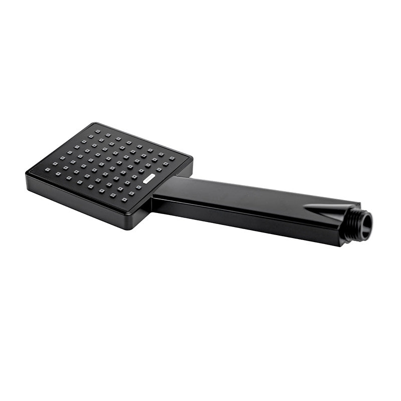 BATERIA PRYSZNICOWA Z TERMOSTATEM I DESZCZOWNICĄ F170B CZARNA F170B-BL