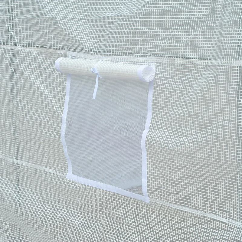 TUNEL OGRODOWY FOLIOWY SZKLARNIA 4m2 TF02W 2x2m BIAŁY TF02W-2X2-WHITE