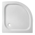 BRODZIK PRYSZNICOWY PÓŁOKRĄGŁY WYSOKI SXL01B BIAŁY 90x90 CM SXL01B-WH-90