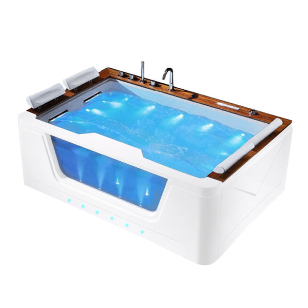 WANNA Z HYDROMASAŻEM ZEFIR 934 BIAŁA 192x131 CM ZEFIR-934-192X131