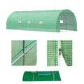 TUNEL OGRODOWY FOLIOWY SZKLARNIA 18m2 TF06G 6x3m ZIELONY SOLIDNY TF06G-6X3-GREEN