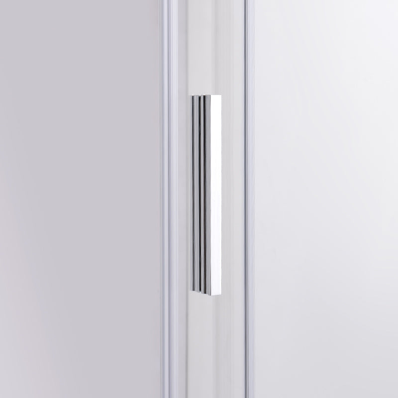 DRZWI PRYSZNICOWE SUPER SLIM NOVA CHROM 110 CM 6 MM NOVA-CH-110