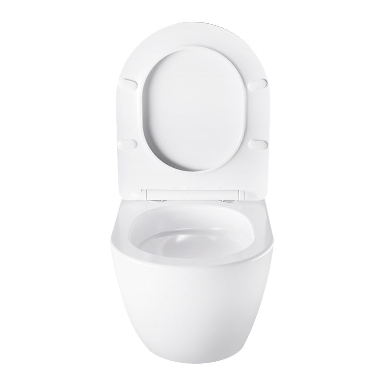 MISKA WC WISZĄCA TORNADO NERO-WH-03 BIAŁA DESKA WOLNOOPADAJĄCA DUROPLAST NERO-WH-03