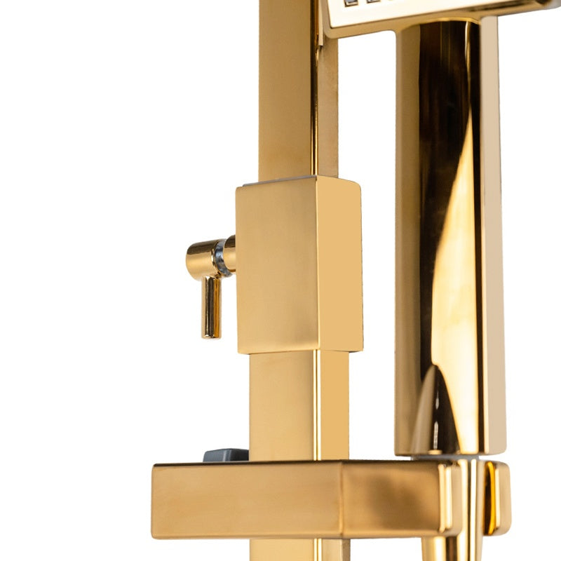 BATERIA PRYSZNICOWA Z TERMOSTATEM I DESZCZOWNICĄ T153C ZŁOTA T153C-GL