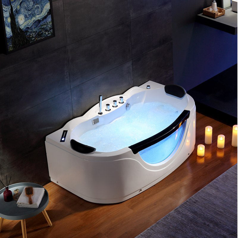 WANNA Z HYDROMASAŻEM PARMA 924 160x88 CM PARMA-924-160X88