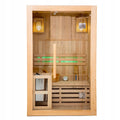 SAUNA FIŃSKA WYSOKOTEMPERATUROWA Z PIECEM OSLO1/HARVIA 1-2 OSOBOWA 120x105 OSLO1