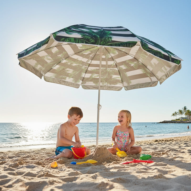 PARASOL PLAŻOWY OGRODOWY BALKONOWY KORAL 1B 180 CM KORAL-1B