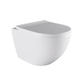 MISKA WC WISZĄCA TORNADO NERO-WH-02 BIAŁA DESKA WOLNOOPADAJĄCA DUROPLAST NERO-WH-02