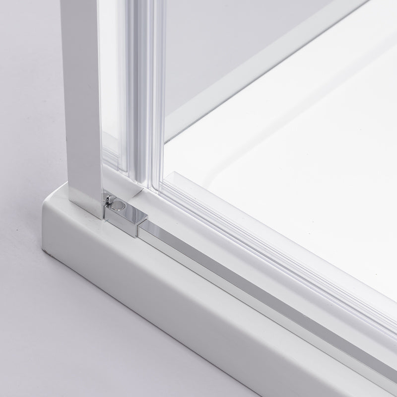 KABINA PRYSZNICOWA PROSTOKĄTNA SUPER SLIM NOVA CHROM 100x80 CM 6 MM NOVA-CH-100X80