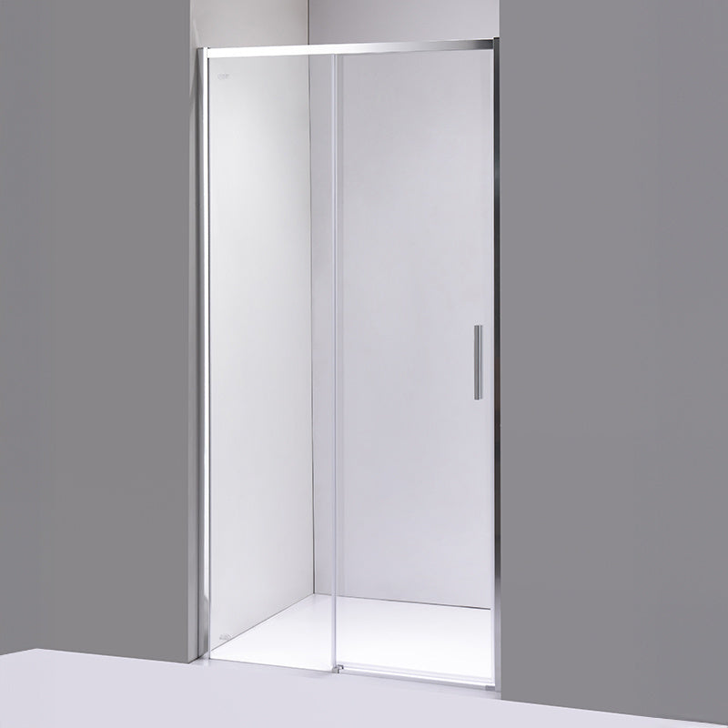 DRZWI PRYSZNICOWE SUPER SLIM NOVA CHROM 120 CM 6 MM NOVA-CH-120
