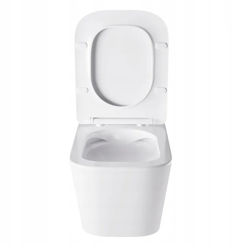 ZESTAW PODTYNKOWY WC STELAŻ GEBERIT DUOFIX MISKA AQUA-WH-03 PRZYCISK CZARNY ZES-AQUA-7