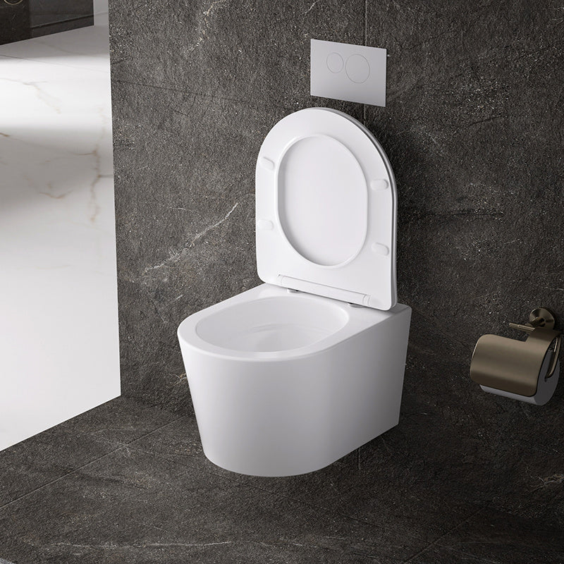 MISKA WC WISZĄCA TORNADO ELITE-WH-03 BIAŁA DESKA WOLNOOPADAJĄCA DUROPLAST ELITE-WH-03