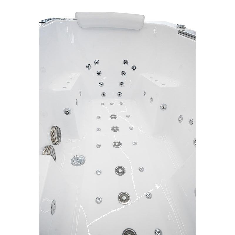 WANNA Z HYDROMASAŻEM MARBE 941 BIAŁA 180x90 CM MARBE-941-180X90