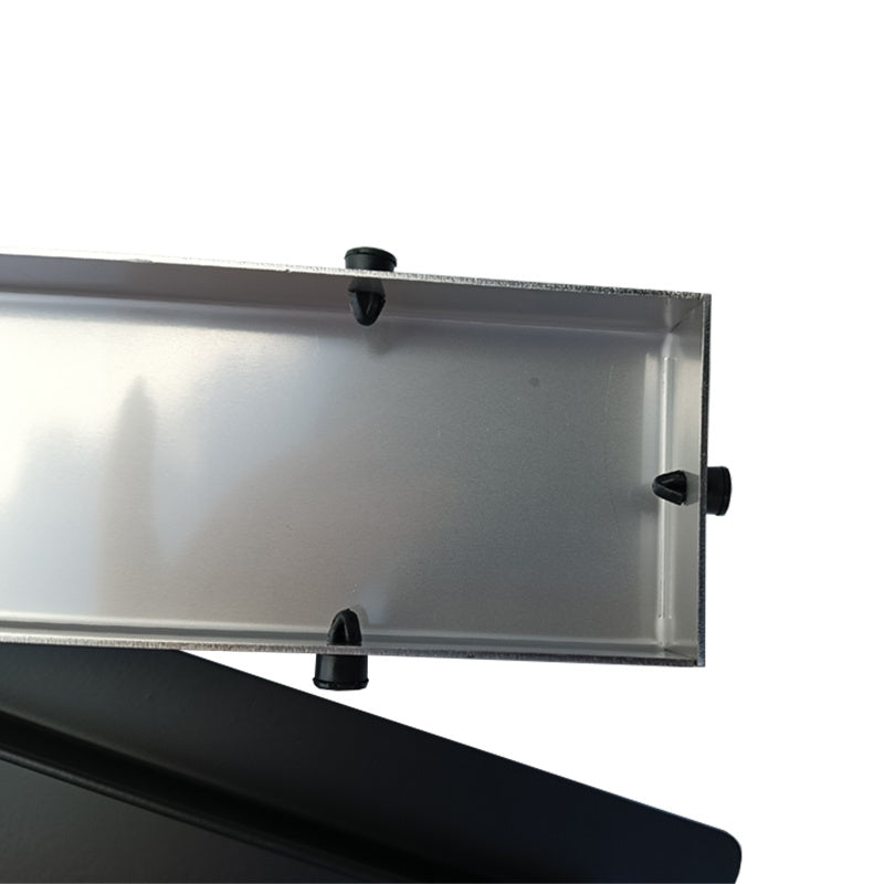 ODPŁYW LINIOWY DL01 GLASS CZARNY 60 CM DL01-GLASS-BL60