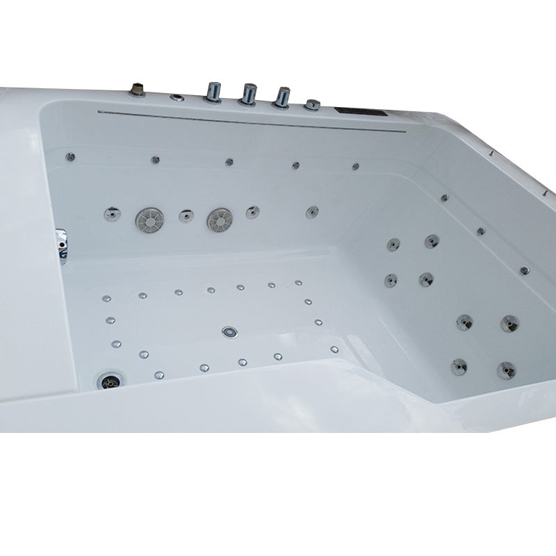WANNA Z HYDROMASAŻEM TUGELA 913 BIAŁA 170x130 CM TUGELA-913-WH