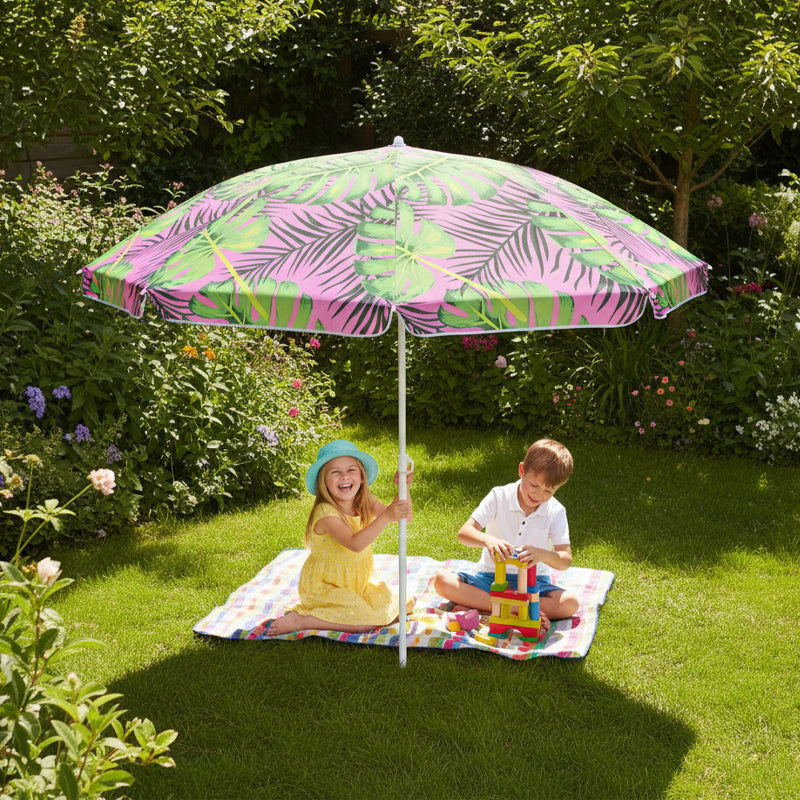 PARASOL PLAŻOWY OGRODOWY BALKONOWY KORAL 1C 180 CM KORAL-1C