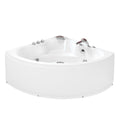 WANNA Z HYDROMASAŻEM CORO 636 BIAŁA 135x135 CM CORO-636-135
