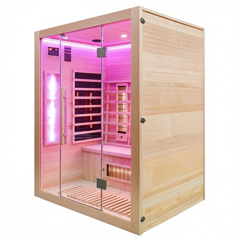 SAUNA SUCHA INFRARED NISKOTEMPERATUROWA ALTA3 3-4 OSOBOWA 150x120 CM ALTA3