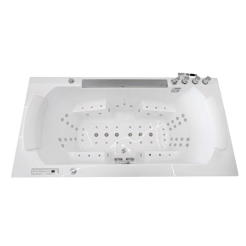 WANNA Z HYDROMASAŻEM MARBE 941 BIAŁA 180x90 CM MARBE-941-180X90