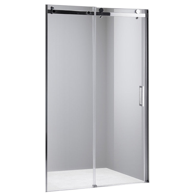 DRZWI PRYSZNICOWE PRZESUWNE DO WNĘKI SH03C CHROM 105-110 CM 8 MM