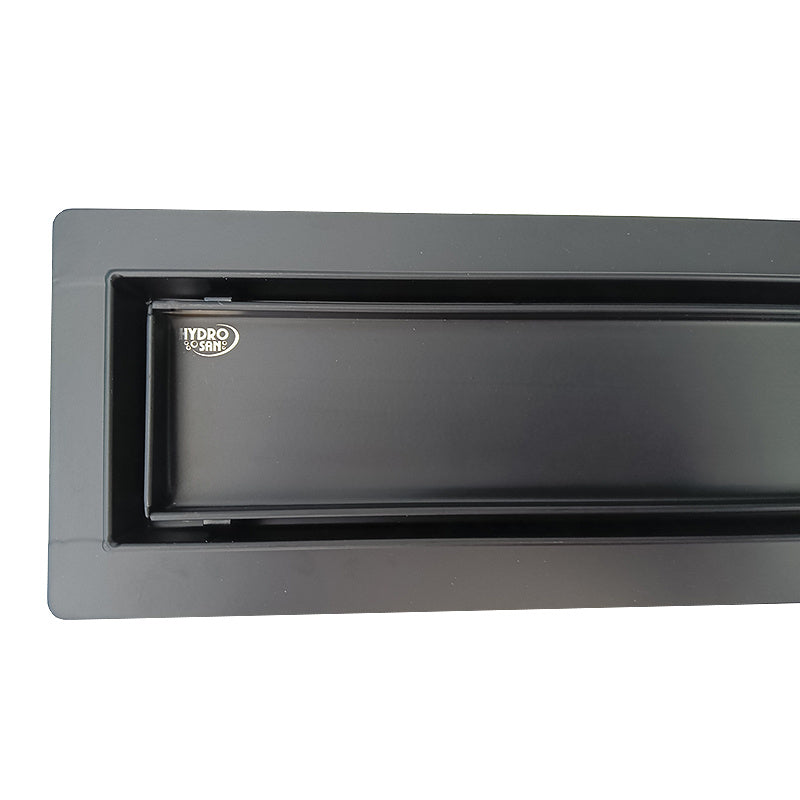 ODPŁYW LINIOWY DL01 FIX G1 CZARNY 100 CM DL01-FIX-G1-BL100