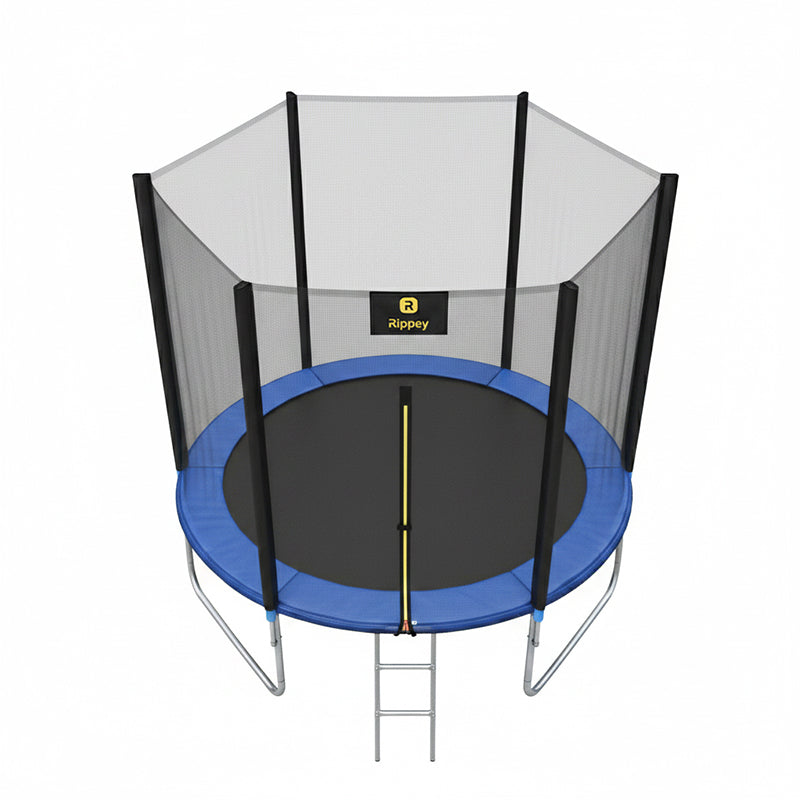 TRAMPOLINA OGRODOWA DLA DZIECI SKY 10FT CZARNO/NIEBIESKA 305 CM 10FT-SKY-305