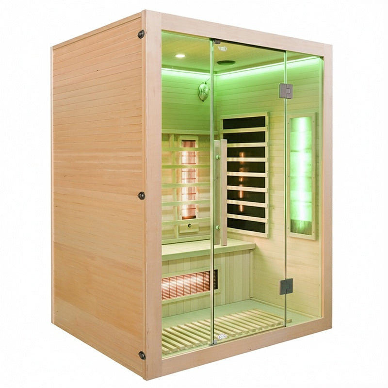 SAUNA SUCHA INFRARED NISKOTEMPERATUROWA ALTA3 3-4 OSOBOWA 150x120 CM ALTA3