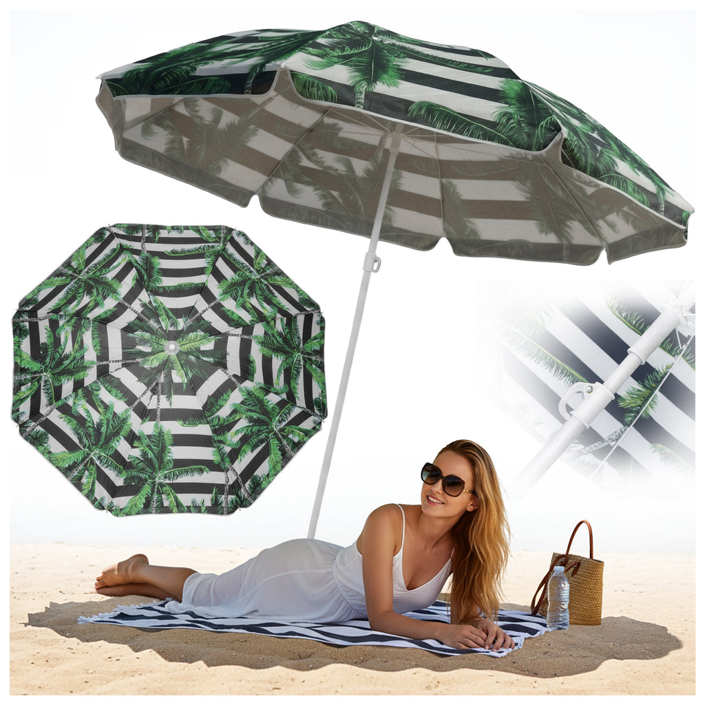 PARASOL PLAŻOWY OGRODOWY BALKONOWY KORAL 1B 180 CM KORAL-1B