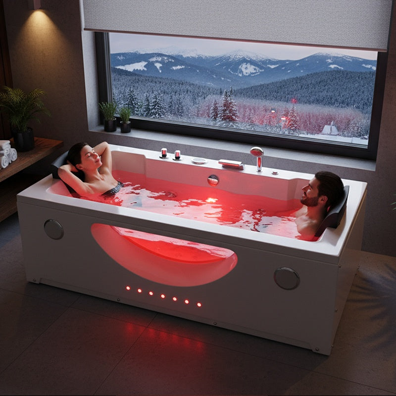 WANNA Z HYDROMASAŻEM LEVANTE 659 BIAŁA 180x90 CM LEVANTE-659-180X90