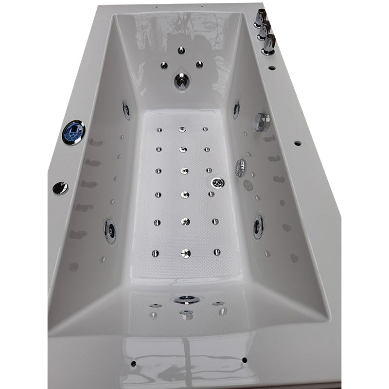 WANNA Z HYDROMASAŻEM RAMONA 640 BIAŁA 180x90 CM RAMONA-640-180X90