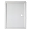 BRODZIK PRYSZNICOWY PROSTOKĄTNY WYSOKI SXL03F BIAŁY 130x80 CM SXL03F-WH-130X80