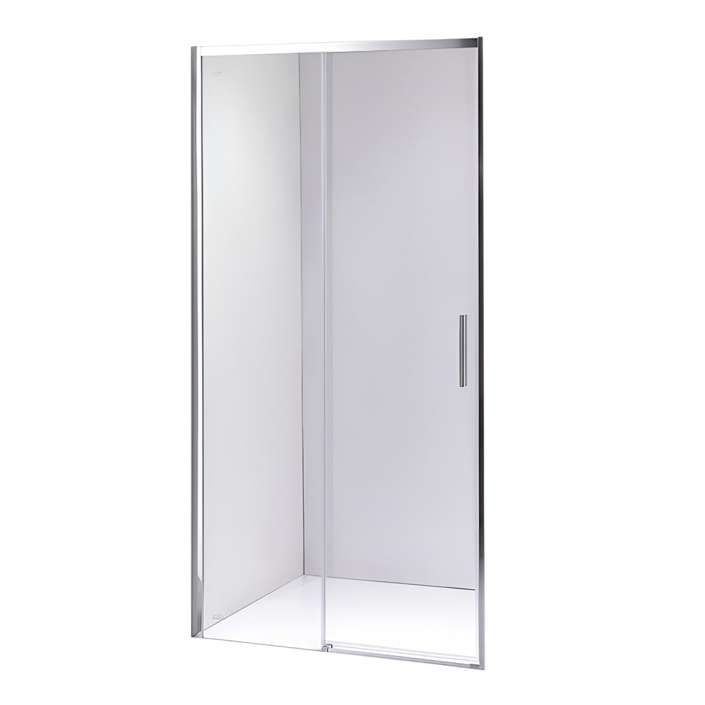 DRZWI PRYSZNICOWE SUPER SLIM NOVA CHROM 120 CM 6 MM NOVA-CH-120
