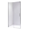 DRZWI PRYSZNICOWE SUPER SLIM NOVA CHROM 120 CM 6 MM NOVA-CH-120